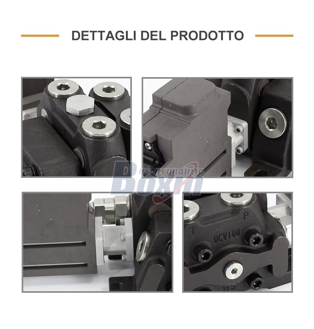 Industrial Hydraulic Component Factory Supplying DCV100EMA-OT 1 Spool Sectional Directional Valve